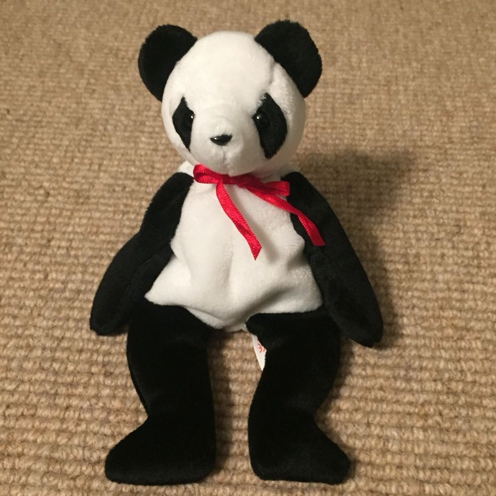 Fortune the Panda Bear Beanie Baby